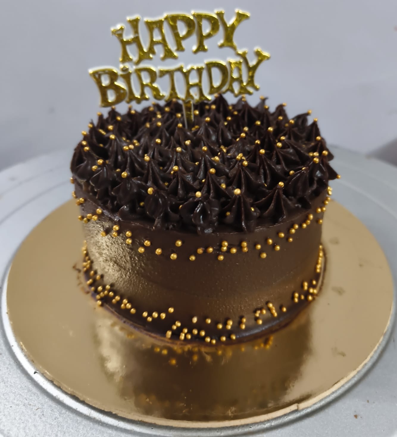 Rich chocolate truffle cake — chocolate custom cakes in Hyderabad